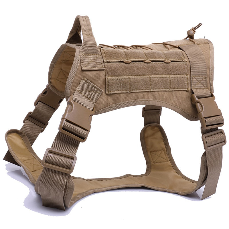 Tactical Dog Harnesses Pet Training Vest.