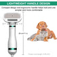 Portable 2-In-1 Pet Grooming Hair Dryer With Comb And Brush.