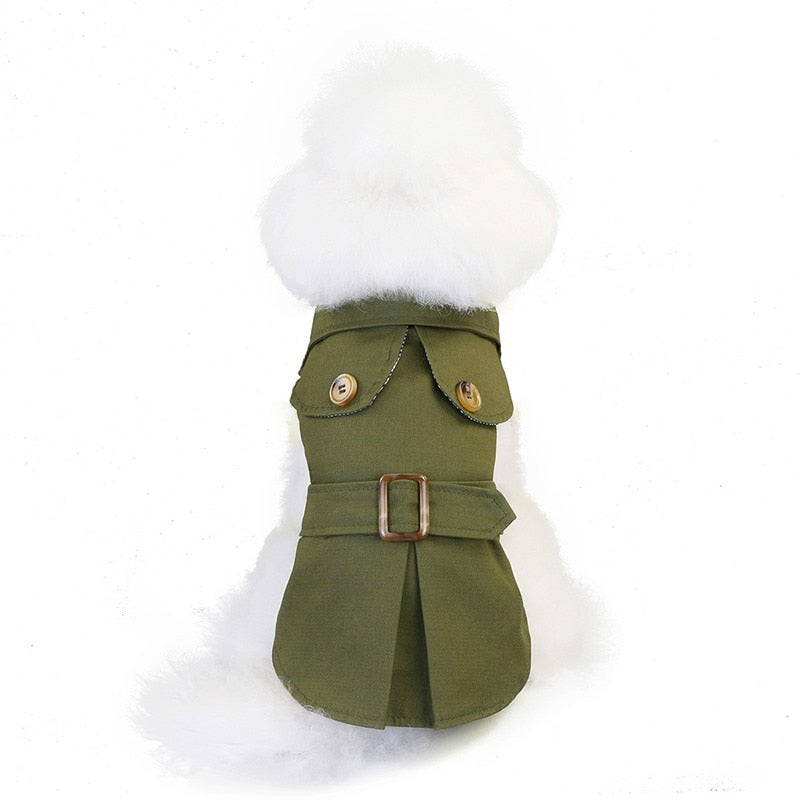 British Style London Fog Winter Coat Small For Dog And Cat.