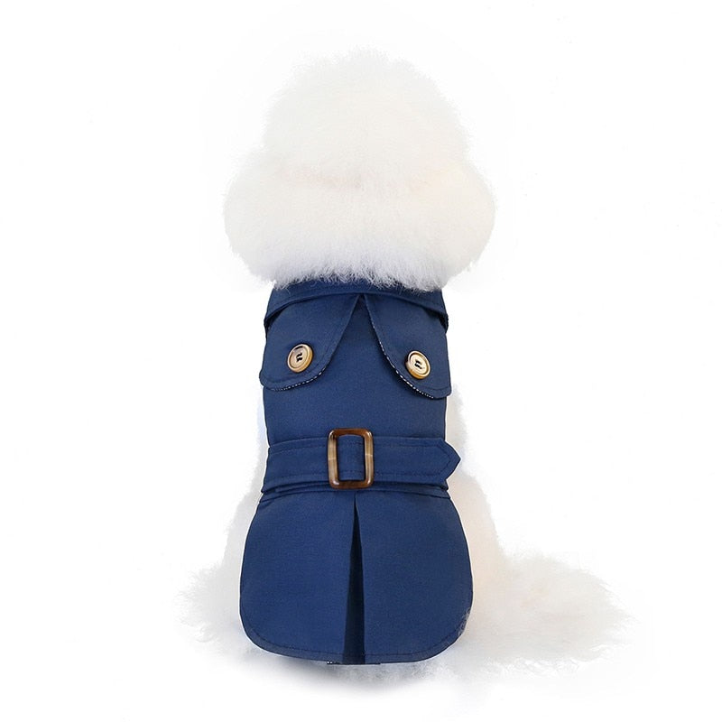 British Style London Fog Winter Coat Small For Dog And Cat.