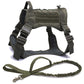 Tactical Dog Harnesses Pet Training Vest.