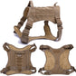 Tactical Dog Harnesses Pet Training Vest.