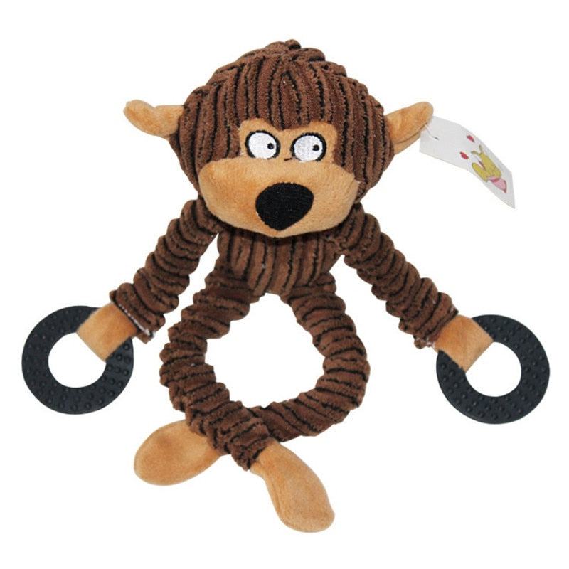 Loveable Chewable Toys With Suction Cups For Pets.