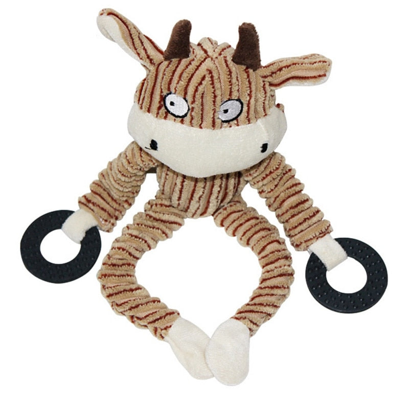 Loveable Chewable Toys With Suction Cups For Pets.
