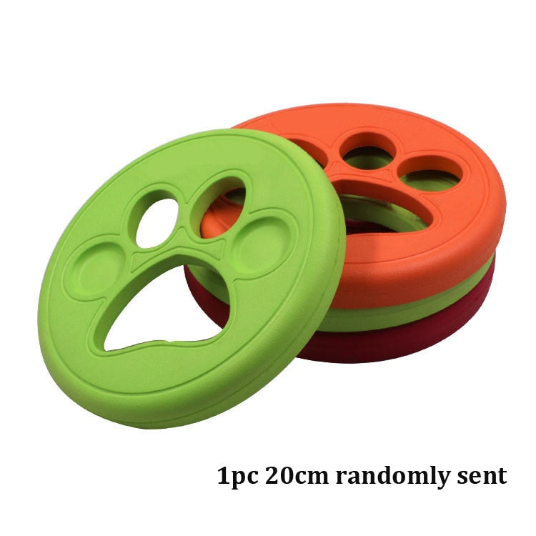 Interactive Rubber Toy Flying Disc For Dog.