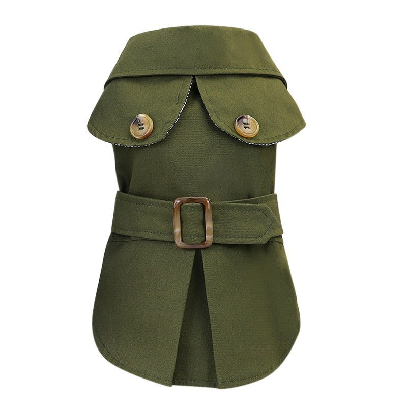 British Style London Fog Winter Coat Small For Dog And Cat.