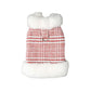 Cat, Dog Winter Down Coat With Fur Collar.