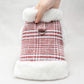 Cat, Dog Winter Down Coat With Fur Collar.