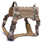 Tactical Dog Harnesses Pet Training Vest.