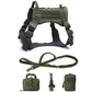 Tactical Dog Harnesses Pet Training Vest.