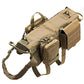 Tactical/Training Harness And Leash Set For Big Dogs