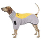 Warm Winter Jacket For Large Dog With Reflective Strips For Safer Night Travel.